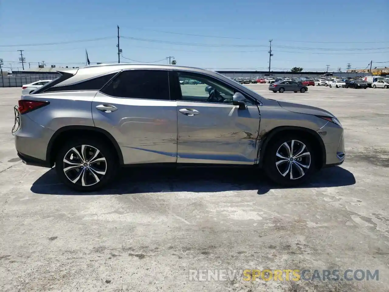 9 Photograph of a damaged car 2T2HZMAAXMC205324 LEXUS RX350 2021