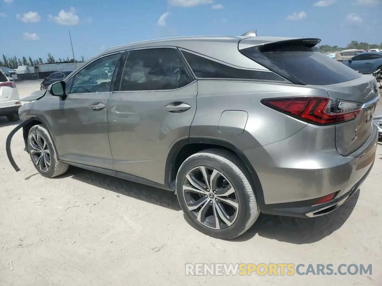 2 Photograph of a damaged car 2T2HZMAAXMC216274 LEXUS RX350 2021