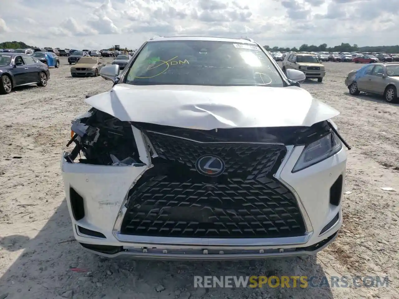 9 Photograph of a damaged car 2T2HZMDA0MC265284 LEXUS RX350 2021