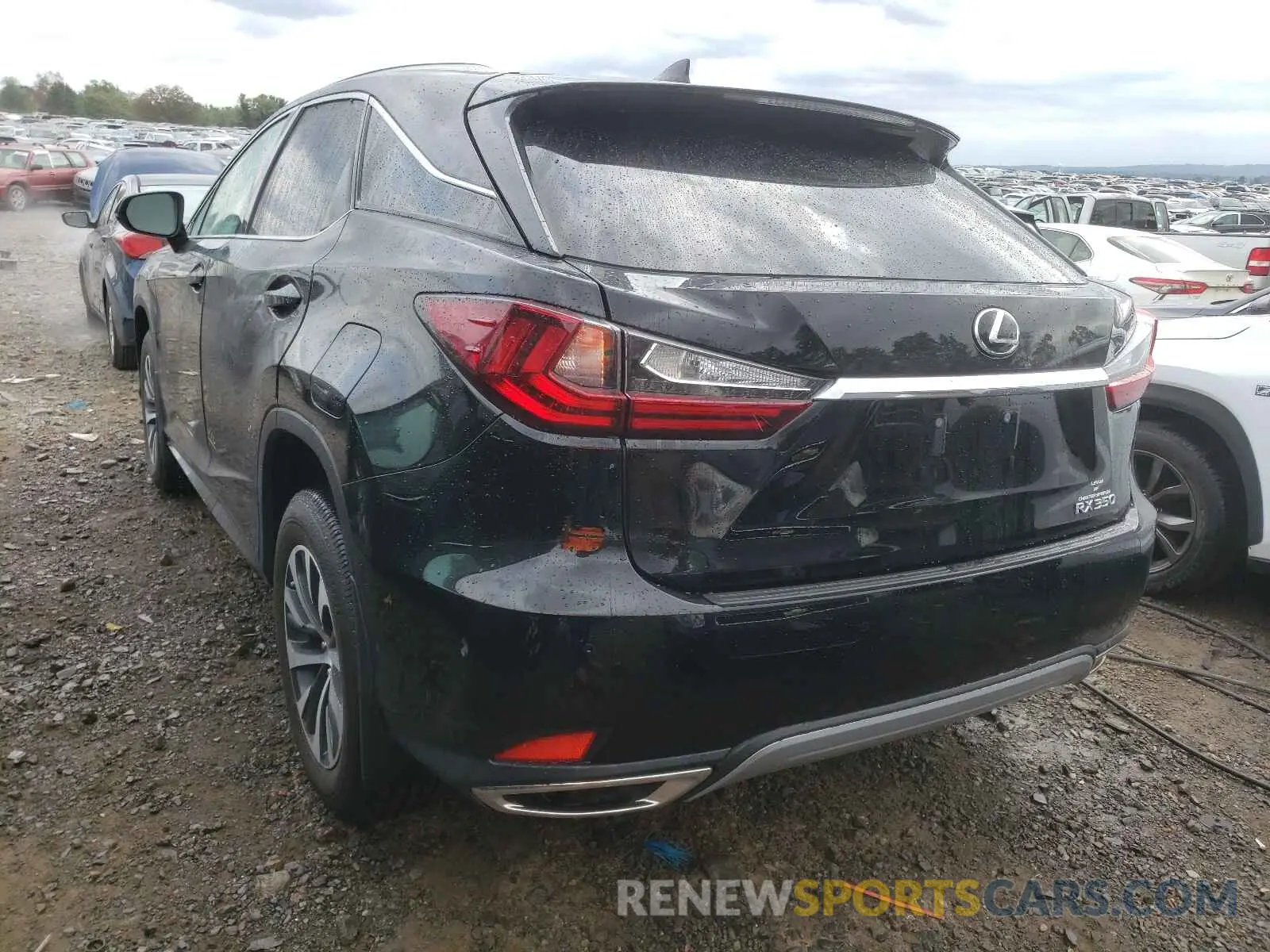 3 Photograph of a damaged car 2T2HZMDA0MC269383 LEXUS RX350 2021