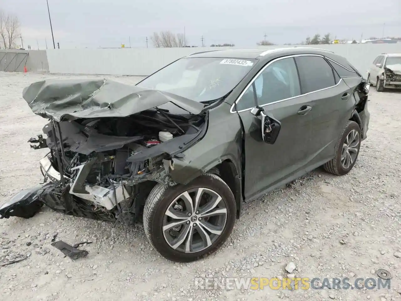 2 Photograph of a damaged car 2T2HZMDA0MC288001 LEXUS RX350 2021