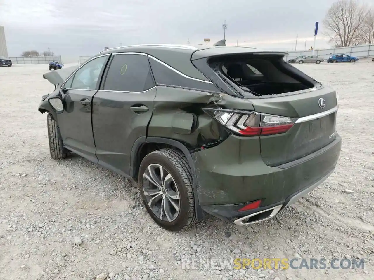 3 Photograph of a damaged car 2T2HZMDA0MC288001 LEXUS RX350 2021