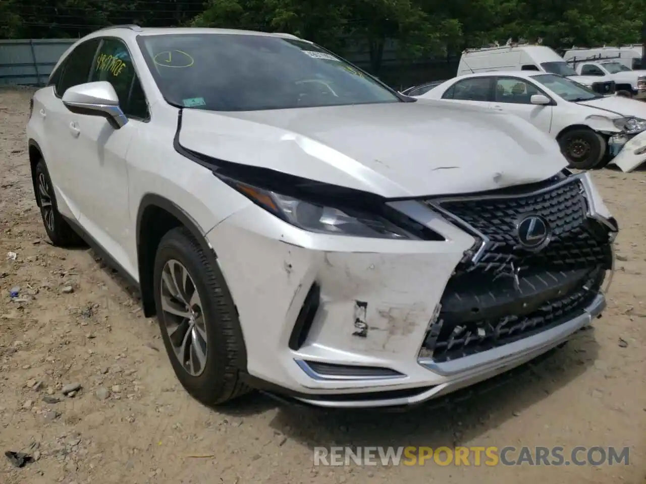 1 Photograph of a damaged car 2T2HZMDA0MC296325 LEXUS RX350 2021