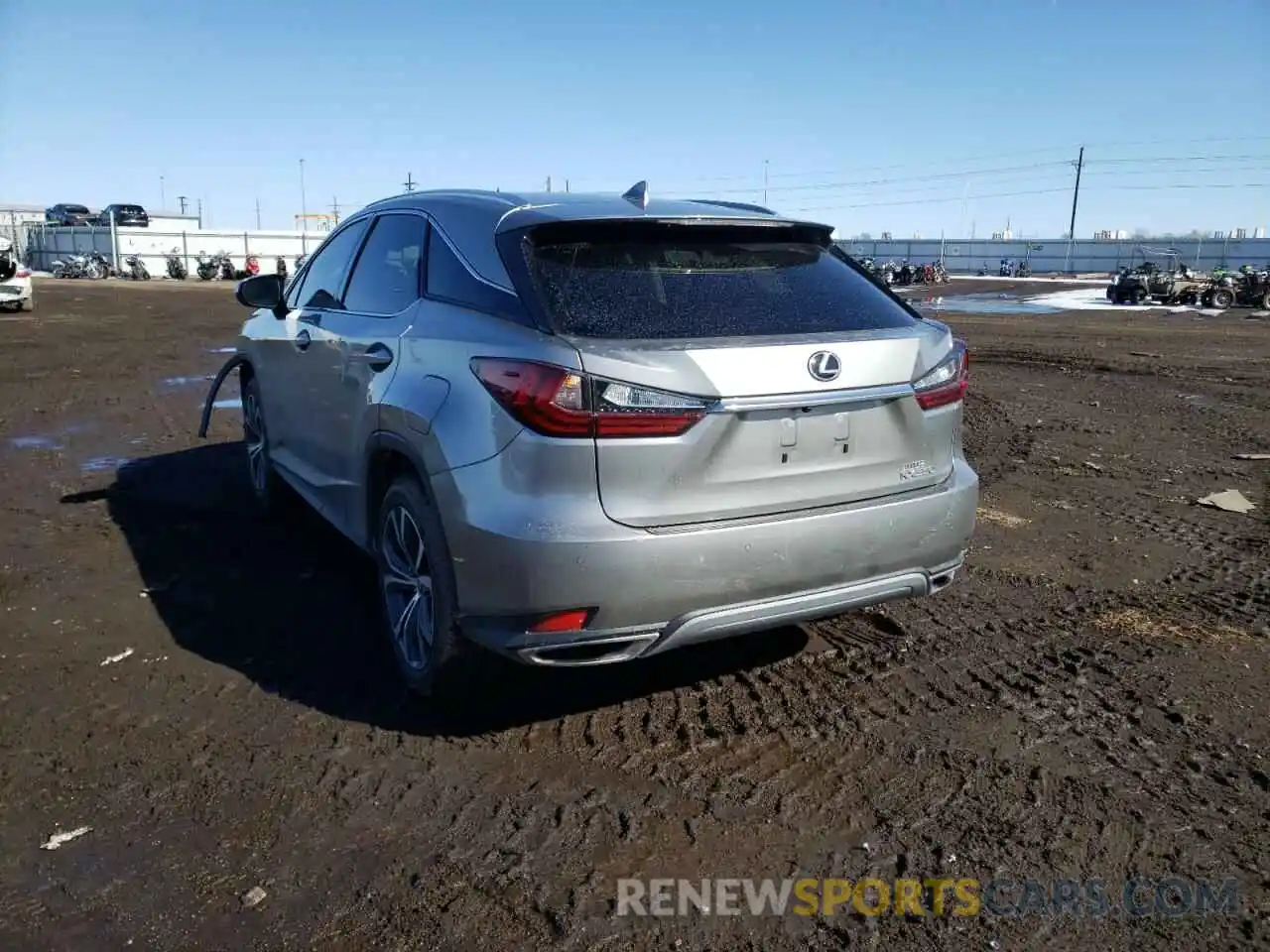 3 Photograph of a damaged car 2T2HZMDA0MC300244 LEXUS RX350 2021