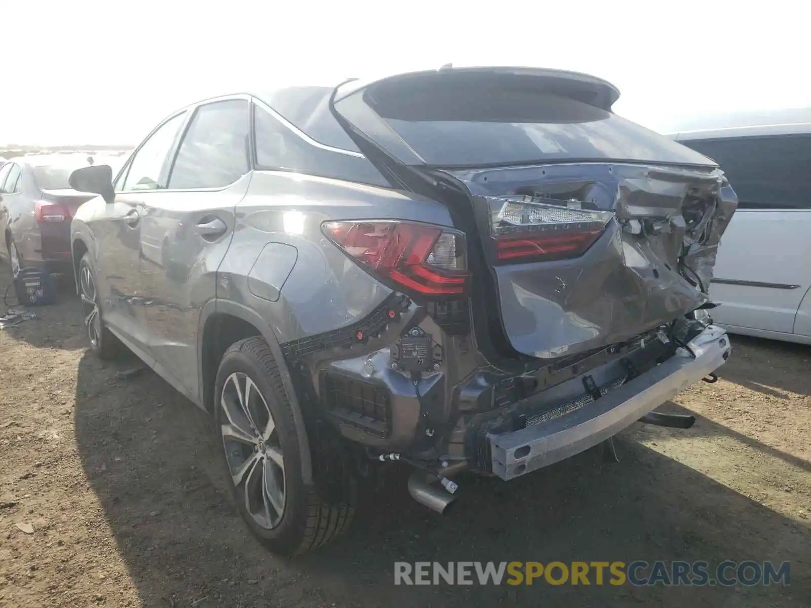 3 Photograph of a damaged car 2T2HZMDA1MC273345 LEXUS RX350 2021