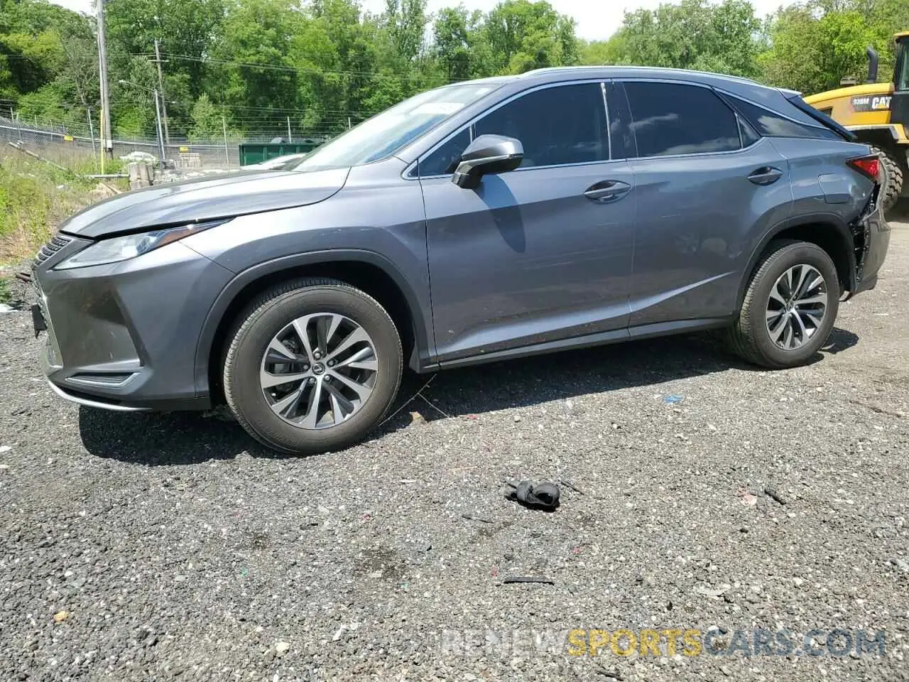 1 Photograph of a damaged car 2T2HZMDA1MC275063 LEXUS RX350 2021