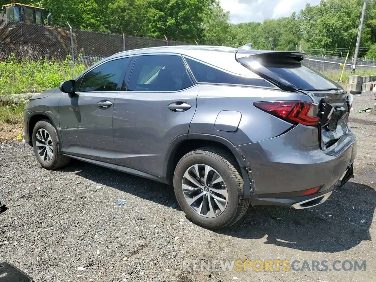 2 Photograph of a damaged car 2T2HZMDA1MC275063 LEXUS RX350 2021