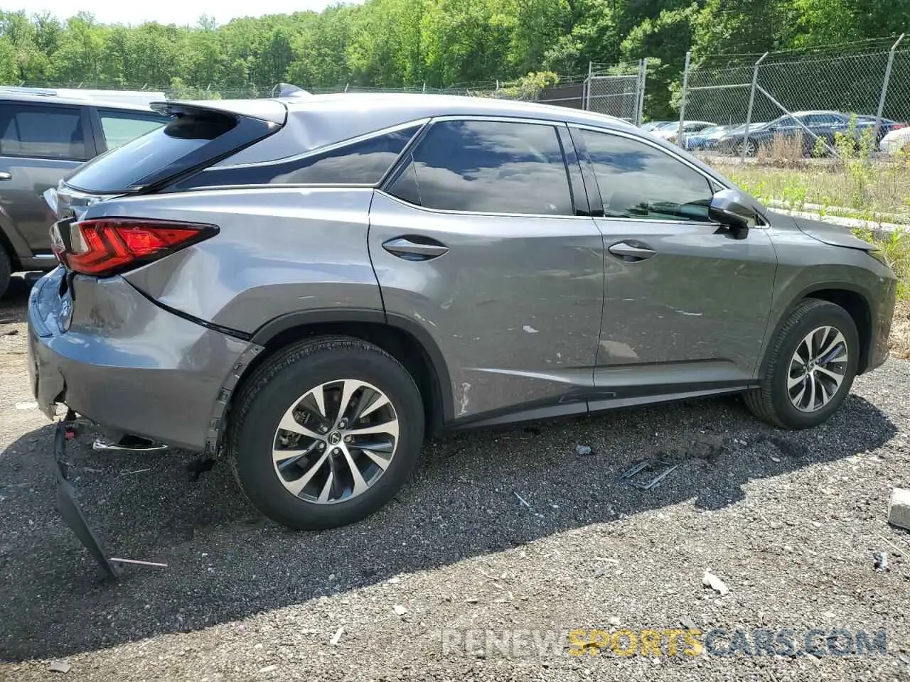 3 Photograph of a damaged car 2T2HZMDA1MC275063 LEXUS RX350 2021