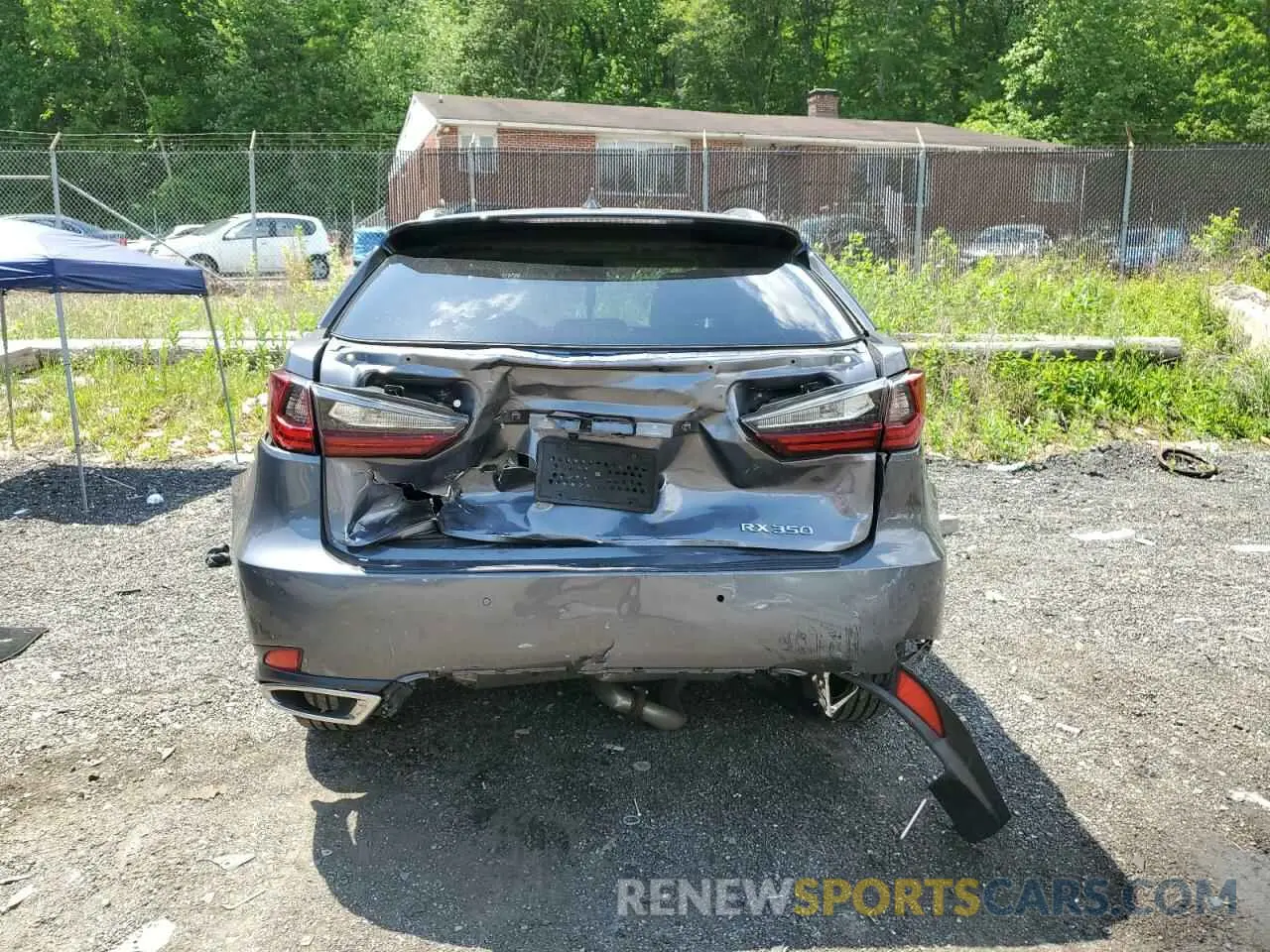 6 Photograph of a damaged car 2T2HZMDA1MC275063 LEXUS RX350 2021