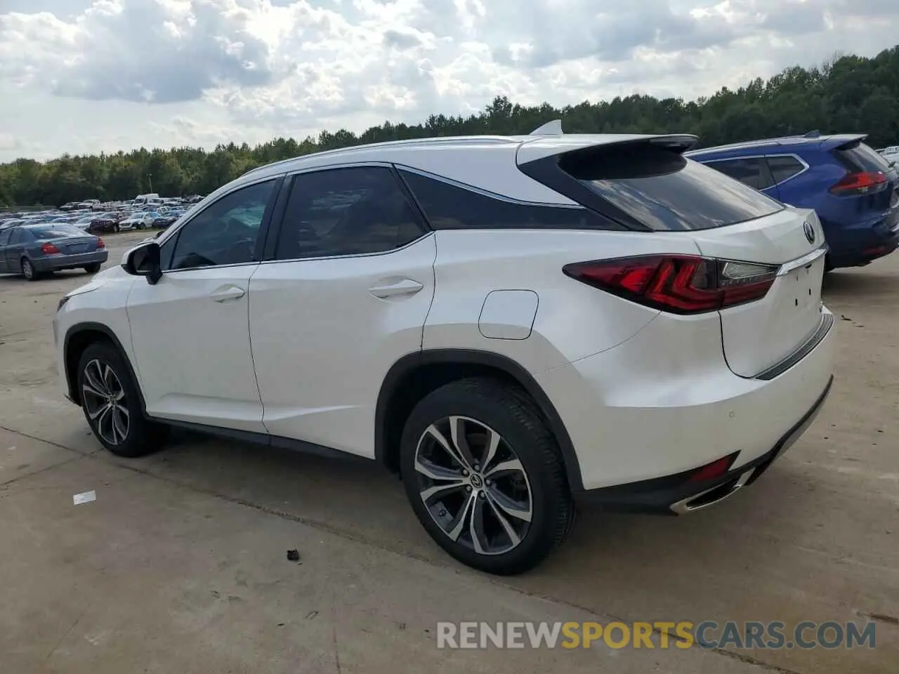 2 Photograph of a damaged car 2T2HZMDA1MC286337 LEXUS RX350 2021