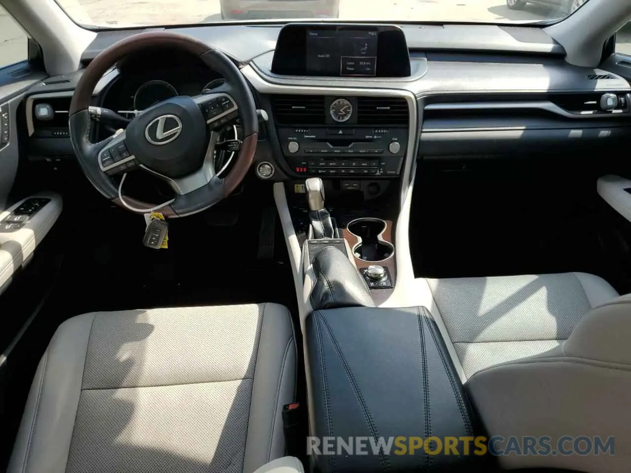 8 Photograph of a damaged car 2T2HZMDA1MC286337 LEXUS RX350 2021