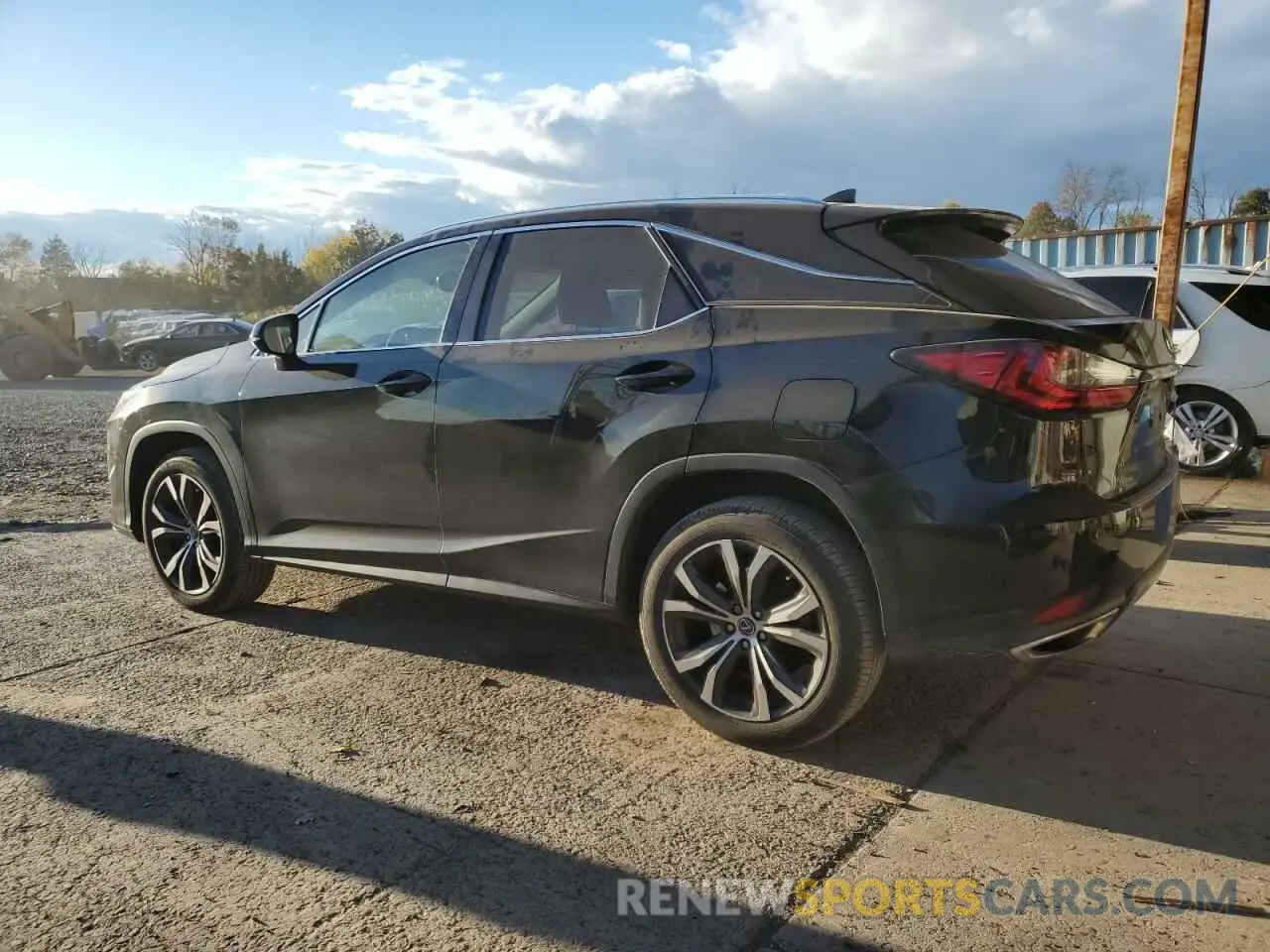2 Photograph of a damaged car 2T2HZMDA1MC294860 LEXUS RX350 2021