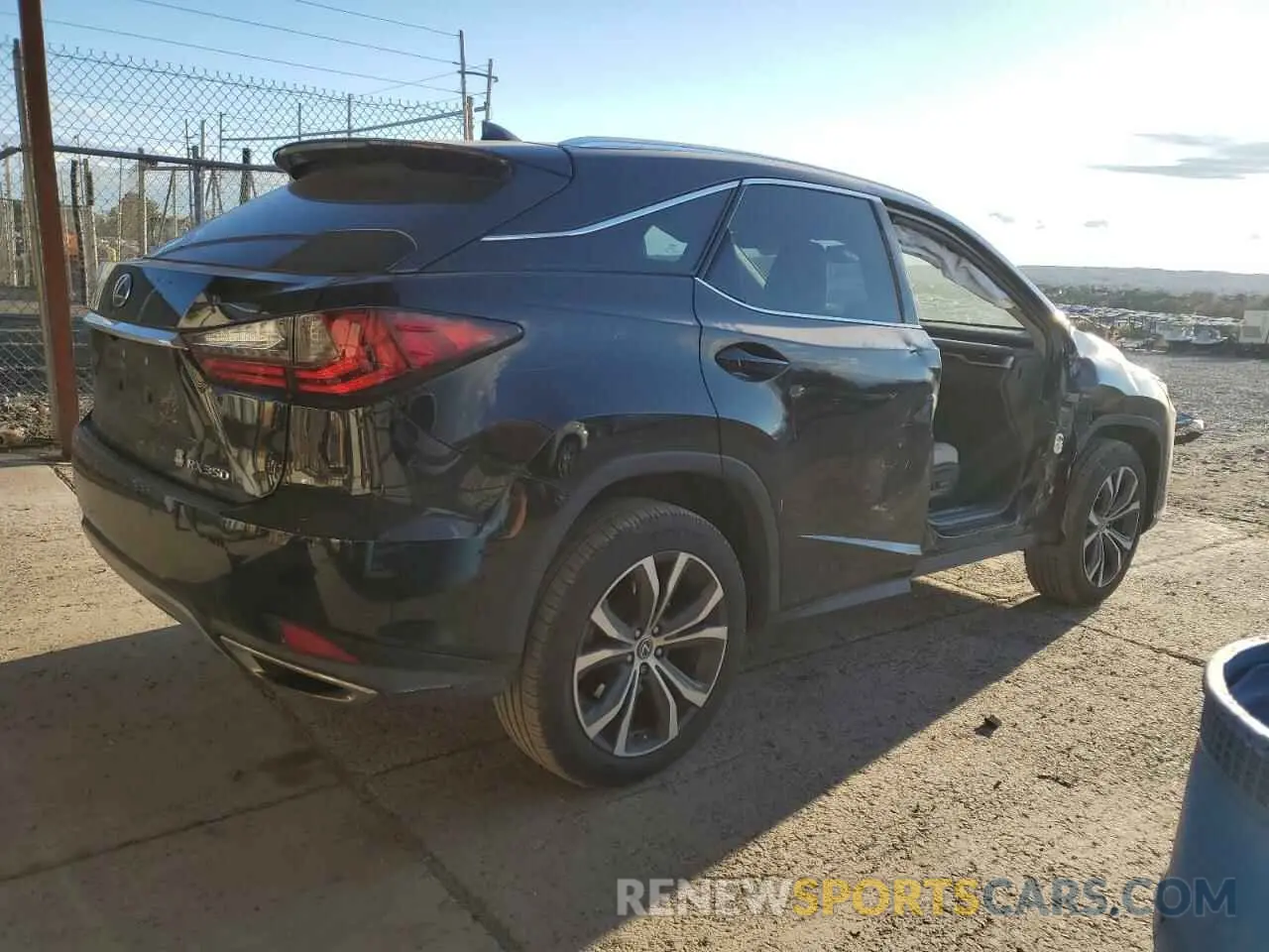3 Photograph of a damaged car 2T2HZMDA1MC294860 LEXUS RX350 2021