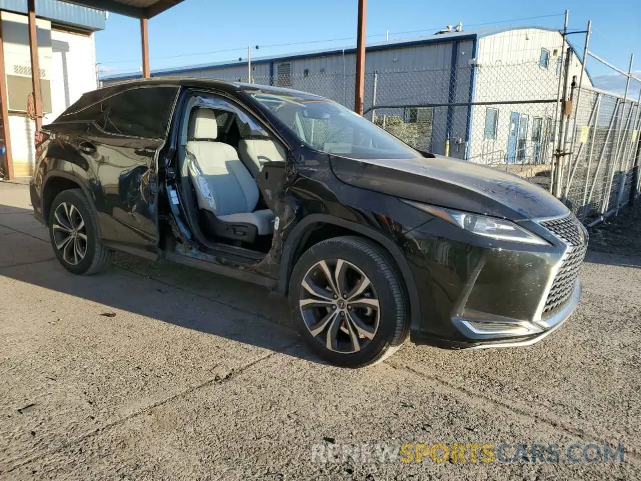 4 Photograph of a damaged car 2T2HZMDA1MC294860 LEXUS RX350 2021