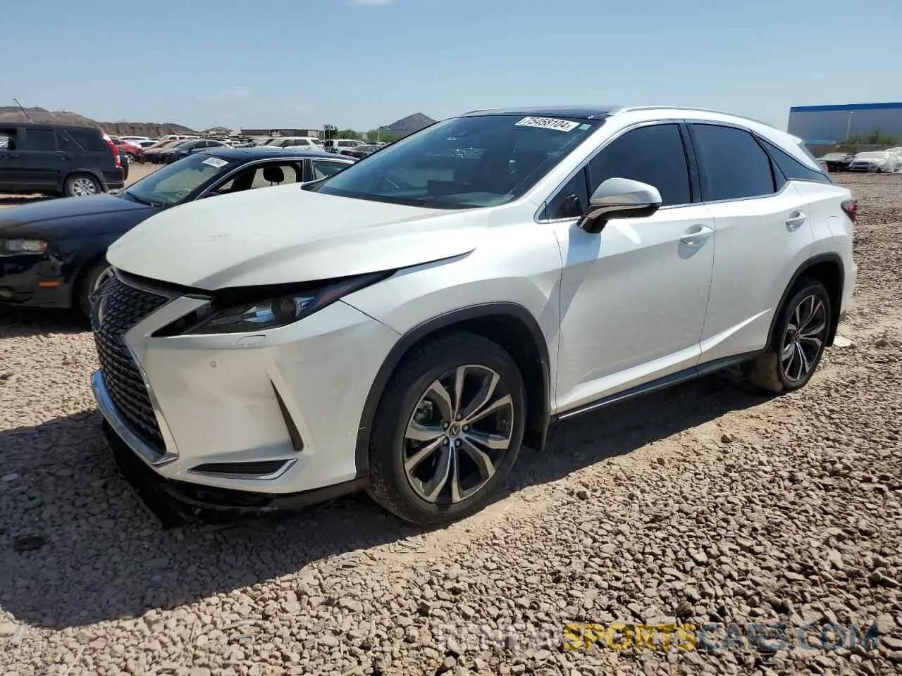1 Photograph of a damaged car 2T2HZMDA1MC298732 LEXUS RX350 2021