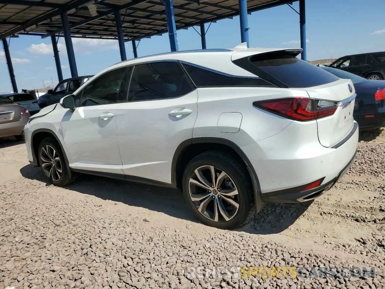 2 Photograph of a damaged car 2T2HZMDA1MC298732 LEXUS RX350 2021