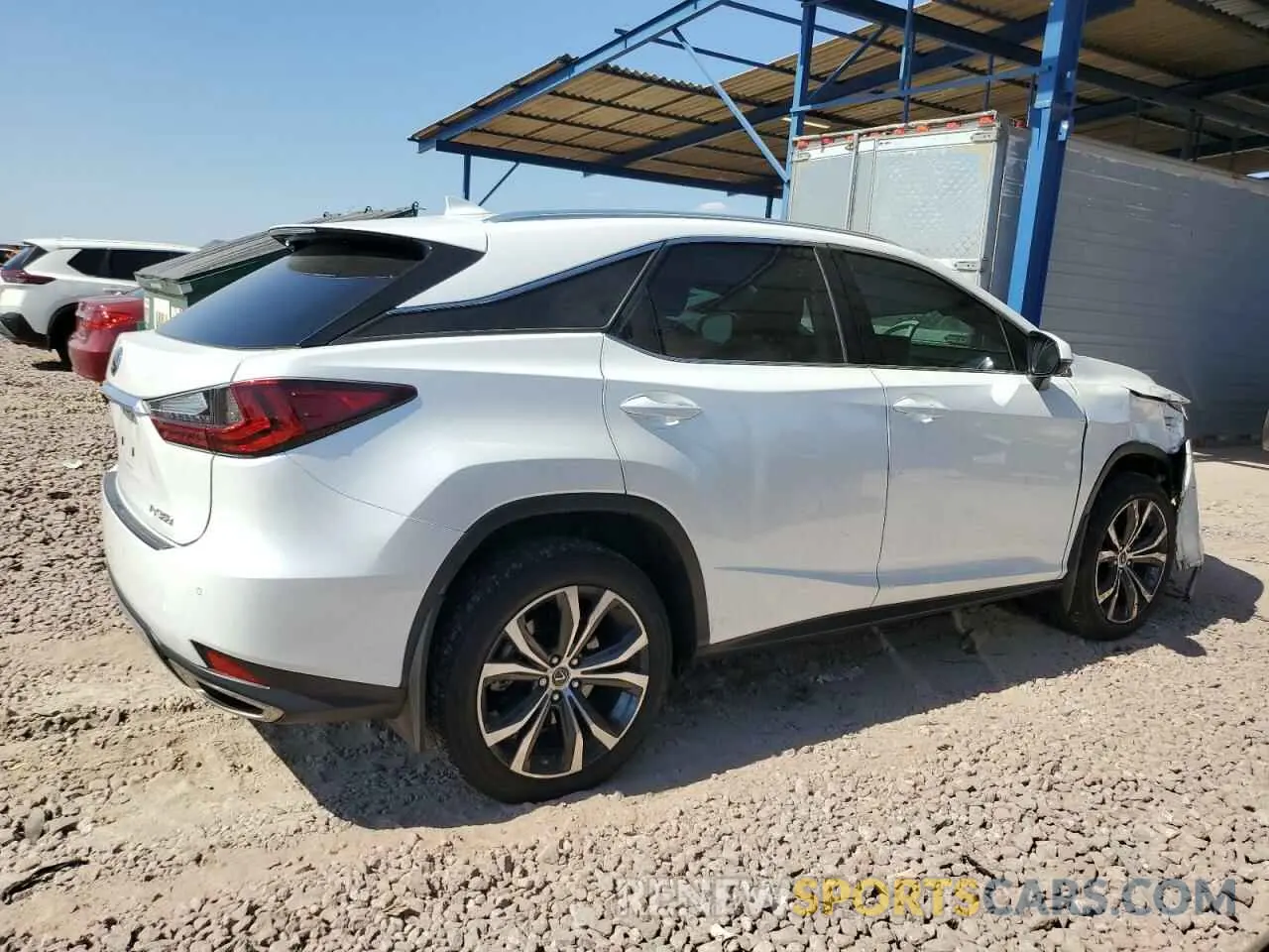 3 Photograph of a damaged car 2T2HZMDA1MC298732 LEXUS RX350 2021