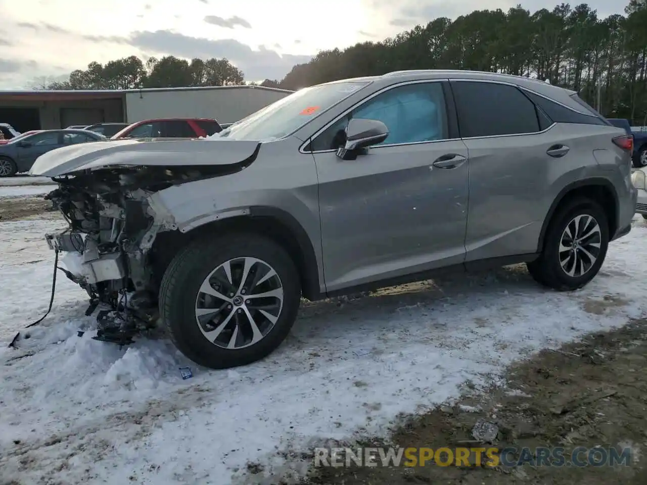 1 Photograph of a damaged car 2T2HZMDA1MC306067 LEXUS RX350 2021