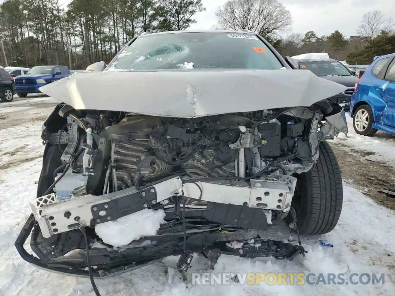 5 Photograph of a damaged car 2T2HZMDA1MC306067 LEXUS RX350 2021