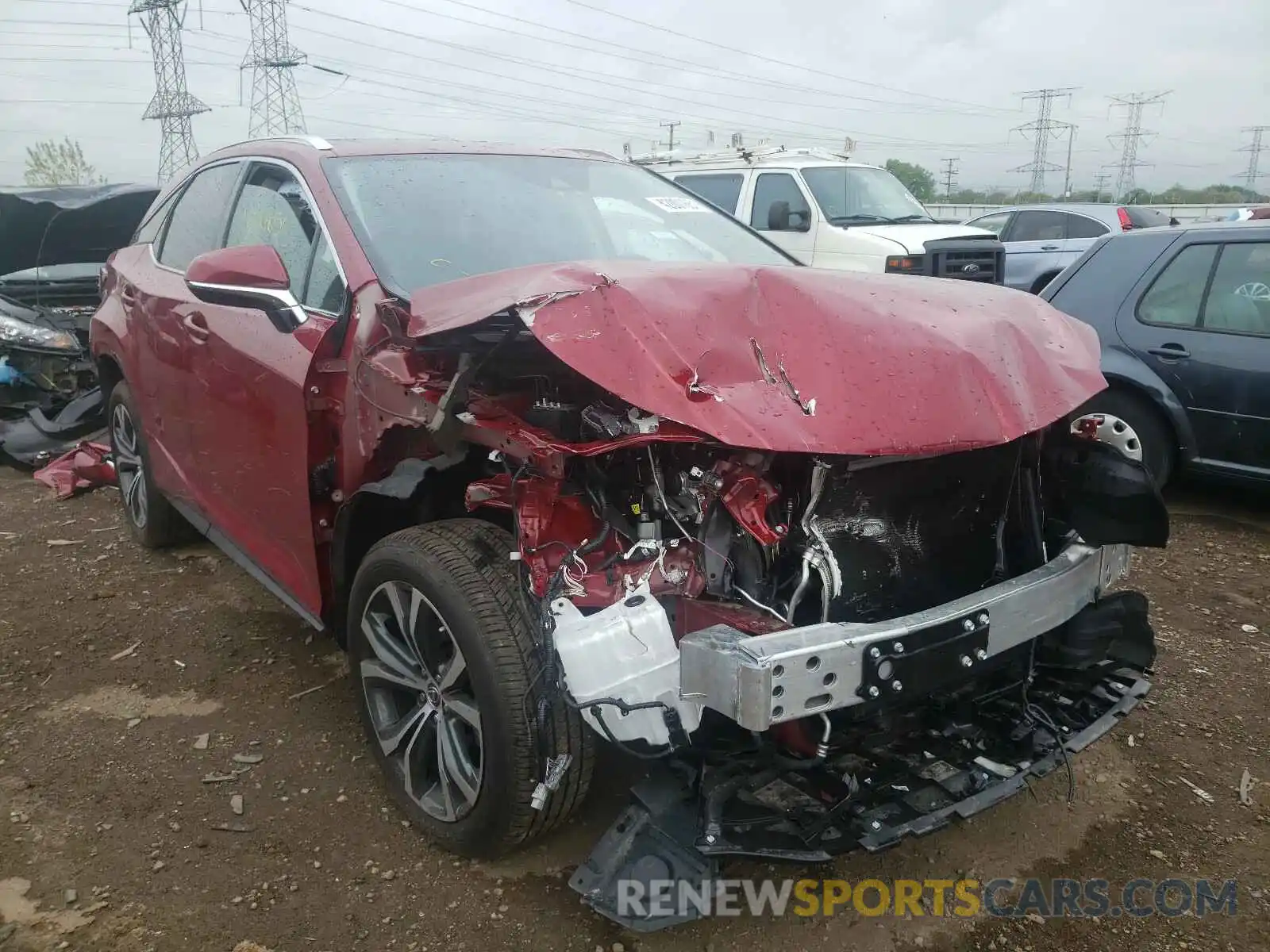 1 Photograph of a damaged car 2T2HZMDA2MC267666 LEXUS RX350 2021