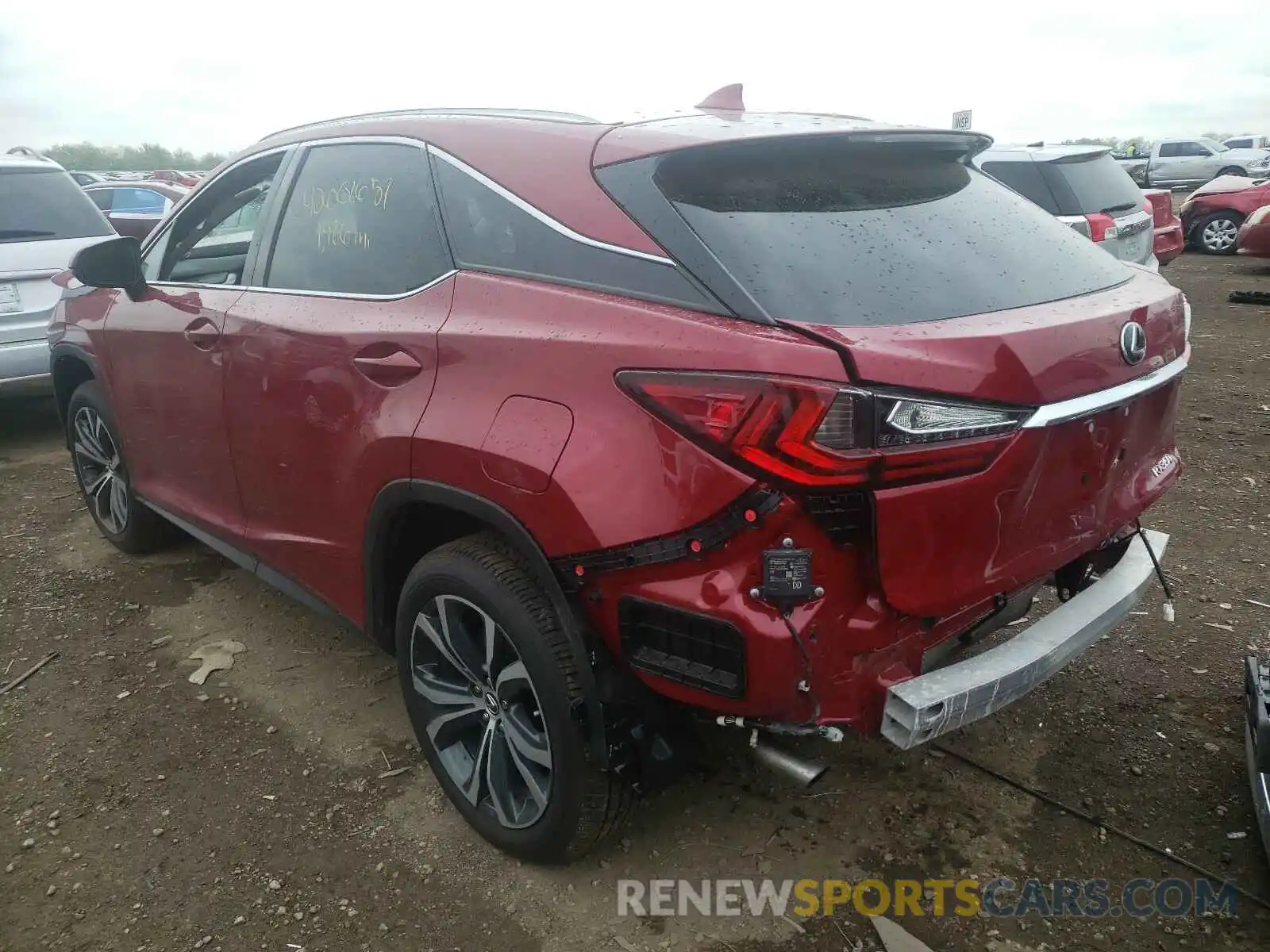 3 Photograph of a damaged car 2T2HZMDA2MC267666 LEXUS RX350 2021