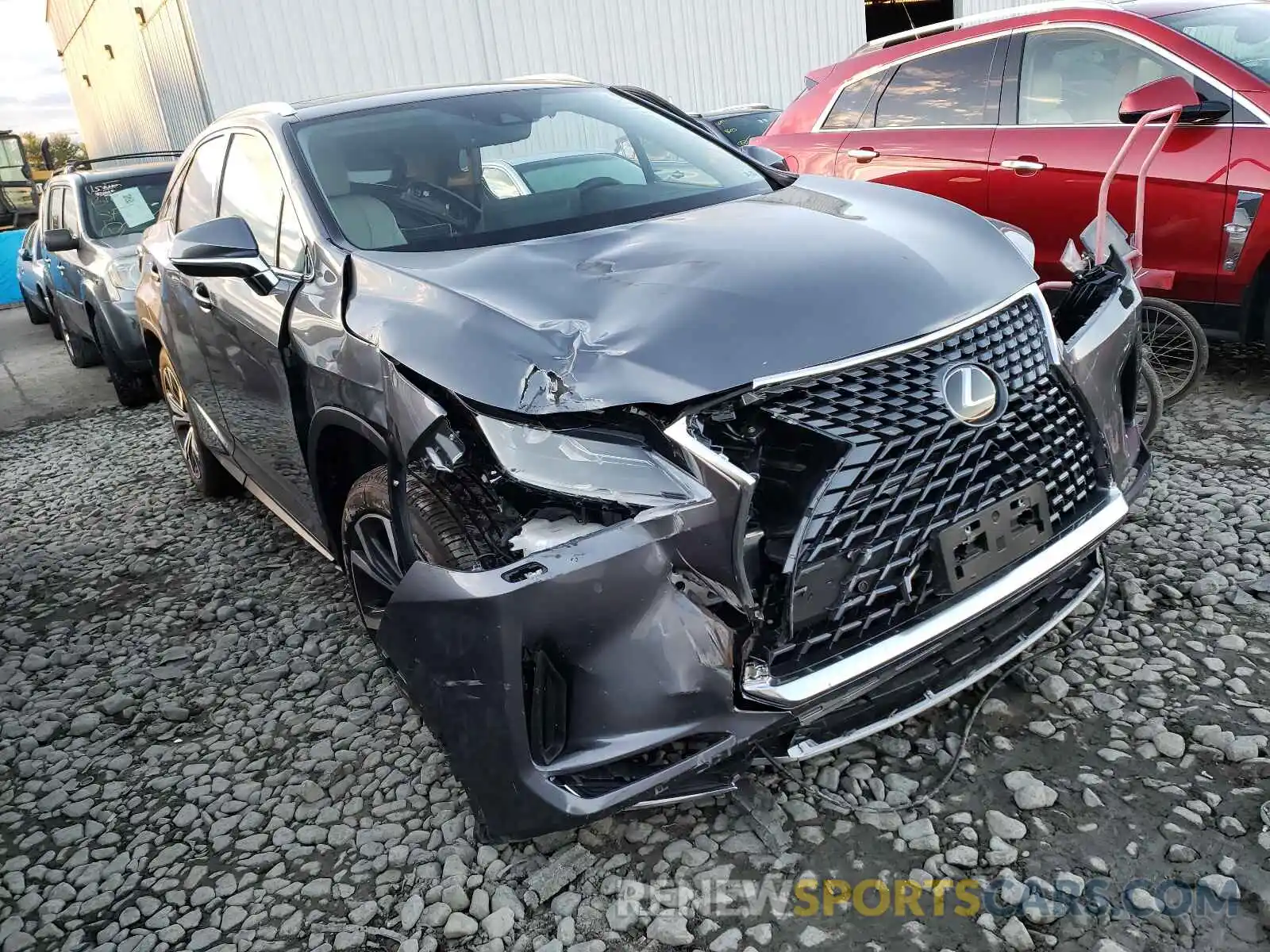 1 Photograph of a damaged car 2T2HZMDA2MC268025 LEXUS RX350 2021