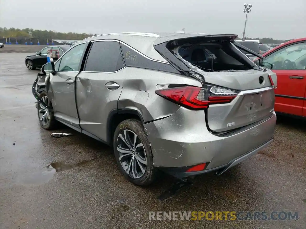 3 Photograph of a damaged car 2T2HZMDA2MC284449 LEXUS RX350 2021