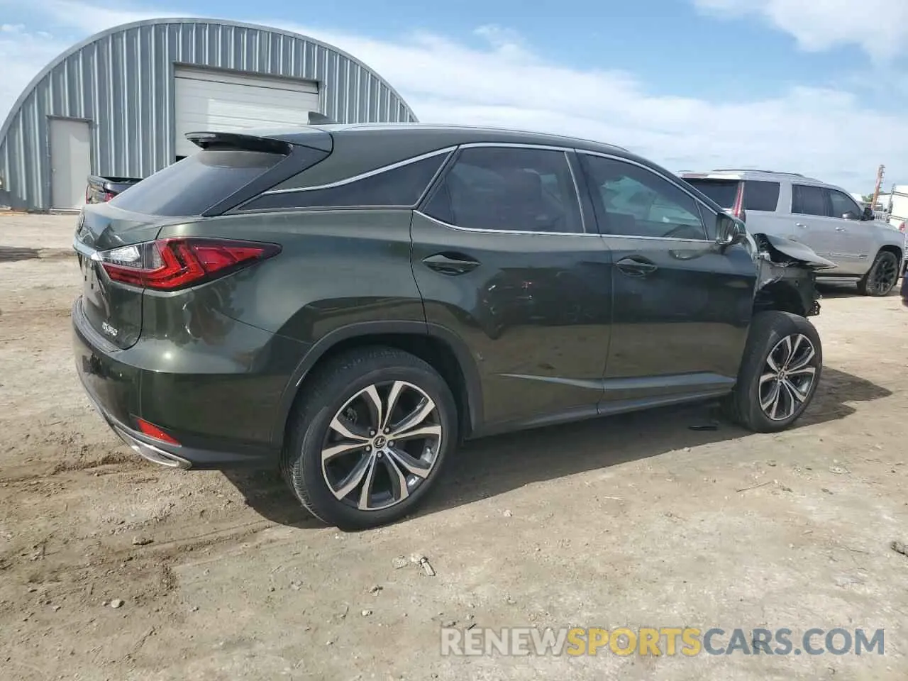 3 Photograph of a damaged car 2T2HZMDA2MC302481 LEXUS RX350 2021