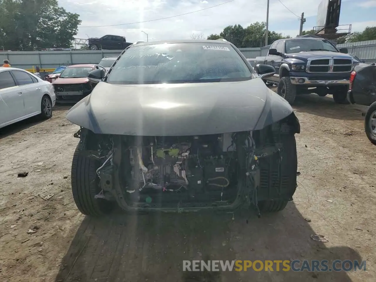 5 Photograph of a damaged car 2T2HZMDA2MC302481 LEXUS RX350 2021