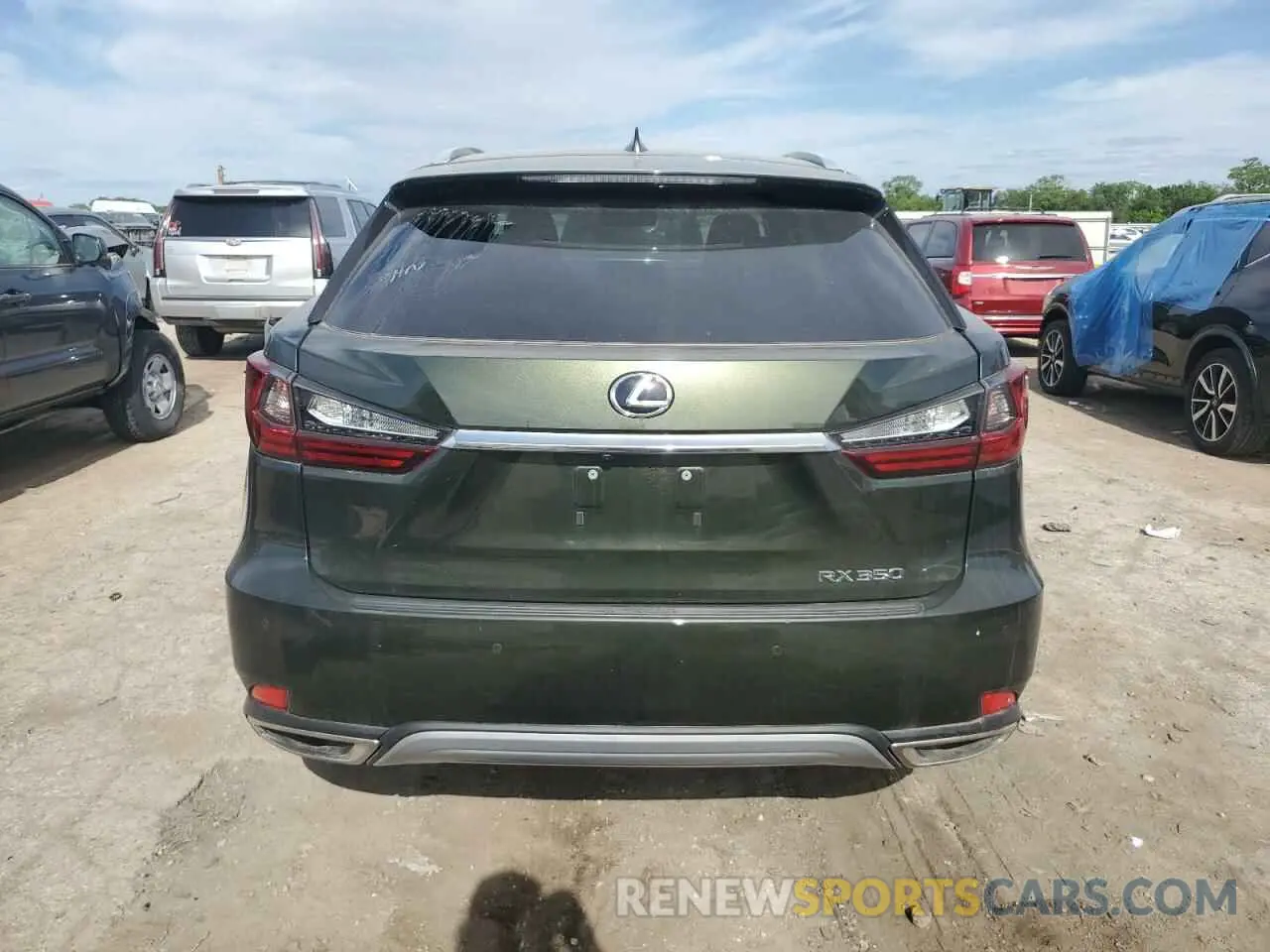 6 Photograph of a damaged car 2T2HZMDA2MC302481 LEXUS RX350 2021