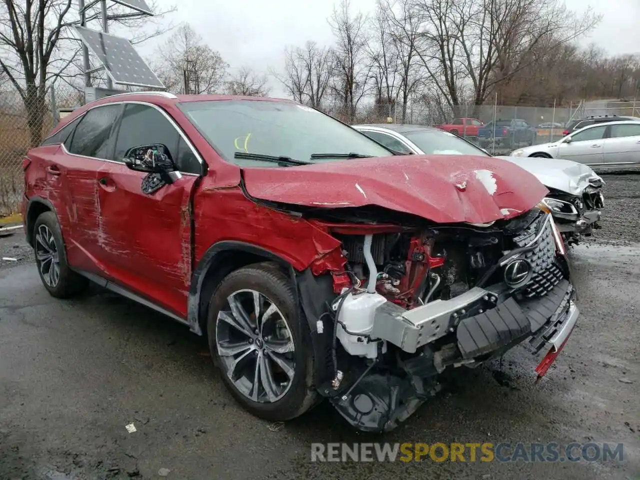 1 Photograph of a damaged car 2T2HZMDA3MC280930 LEXUS RX350 2021