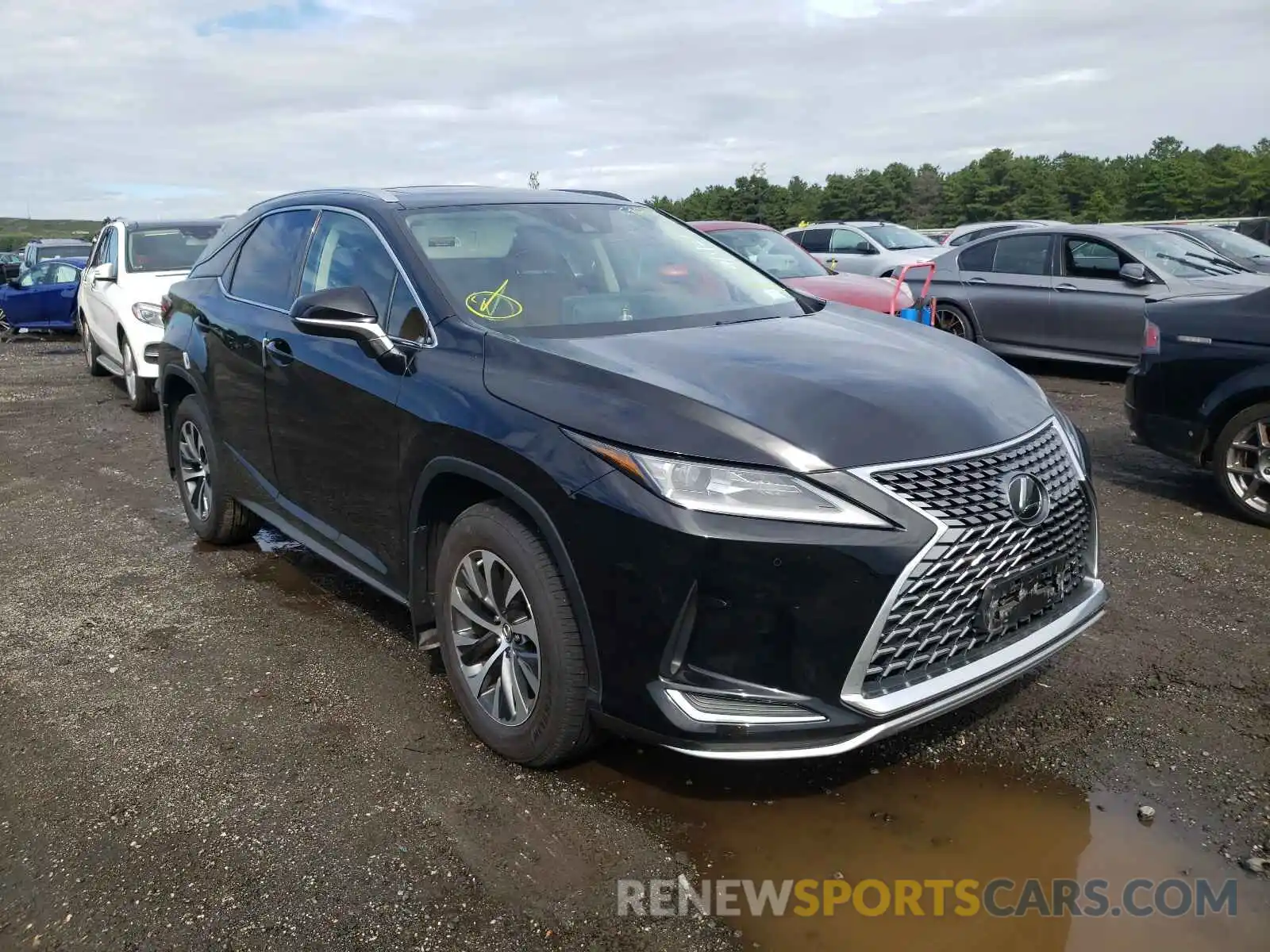 1 Photograph of a damaged car 2T2HZMDA3MC286565 LEXUS RX350 2021