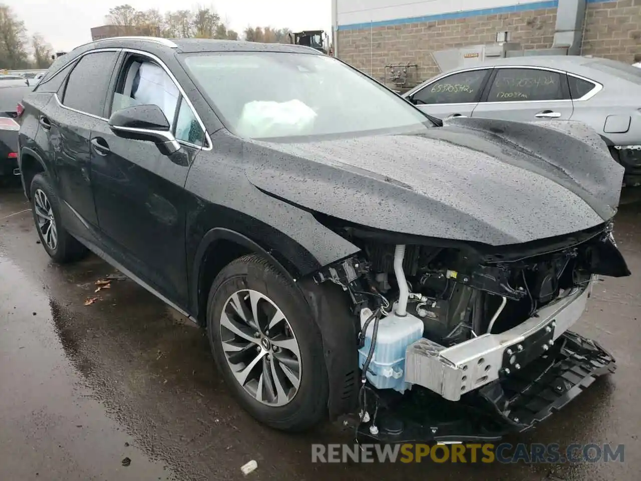 1 Photograph of a damaged car 2T2HZMDA4MC284372 LEXUS RX350 2021