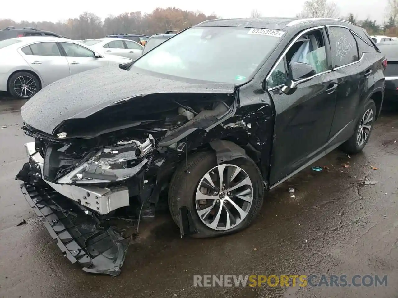 2 Photograph of a damaged car 2T2HZMDA4MC284372 LEXUS RX350 2021