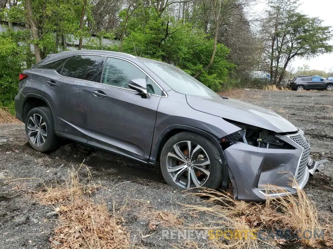 4 Photograph of a damaged car 2T2HZMDA4MC291886 LEXUS RX350 2021