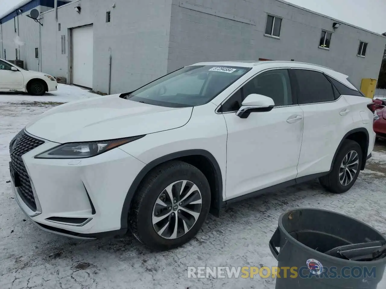1 Photograph of a damaged car 2T2HZMDA4MC295064 LEXUS RX350 2021