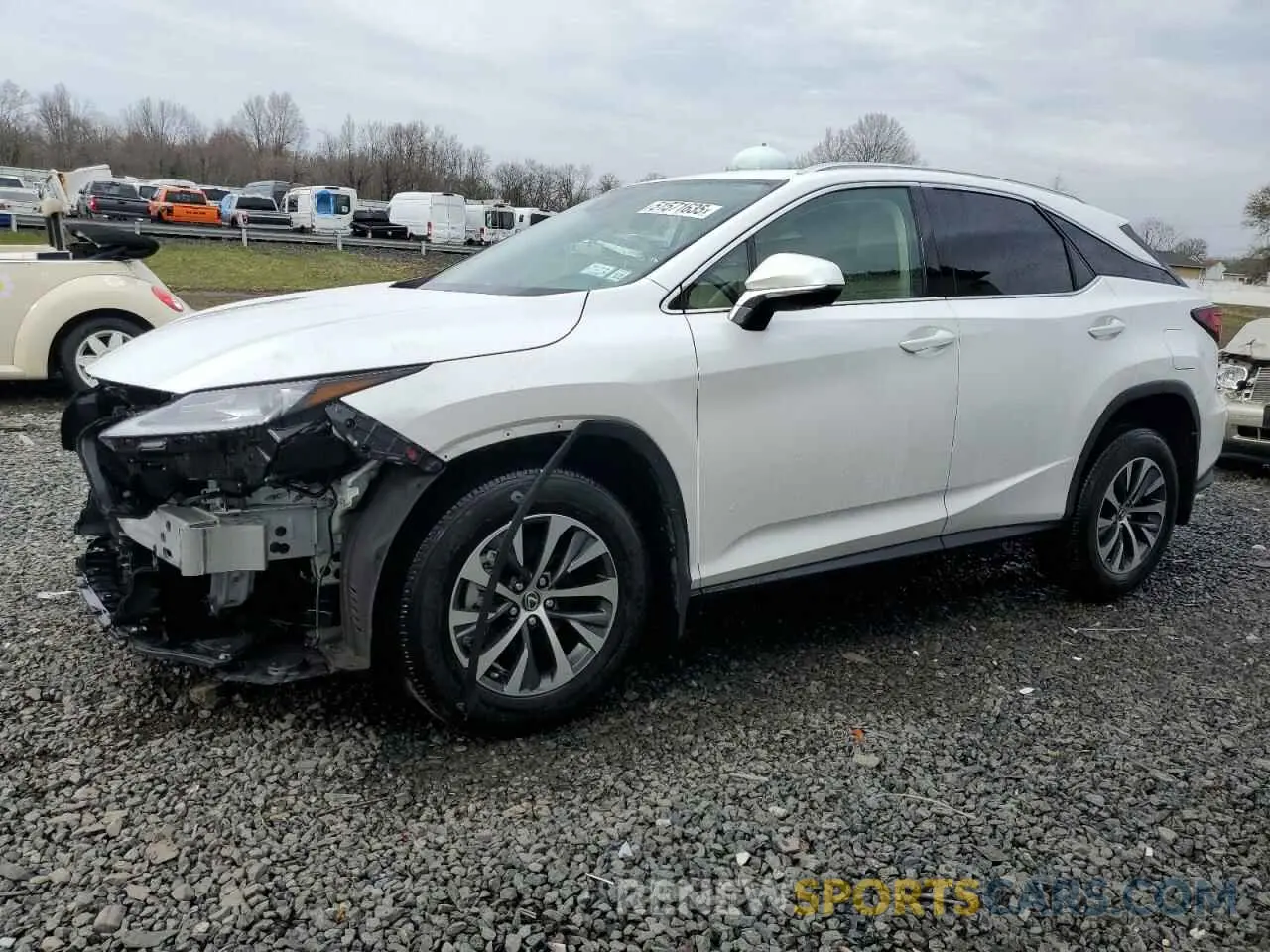 1 Photograph of a damaged car 2T2HZMDA5MC284011 LEXUS RX350 2021