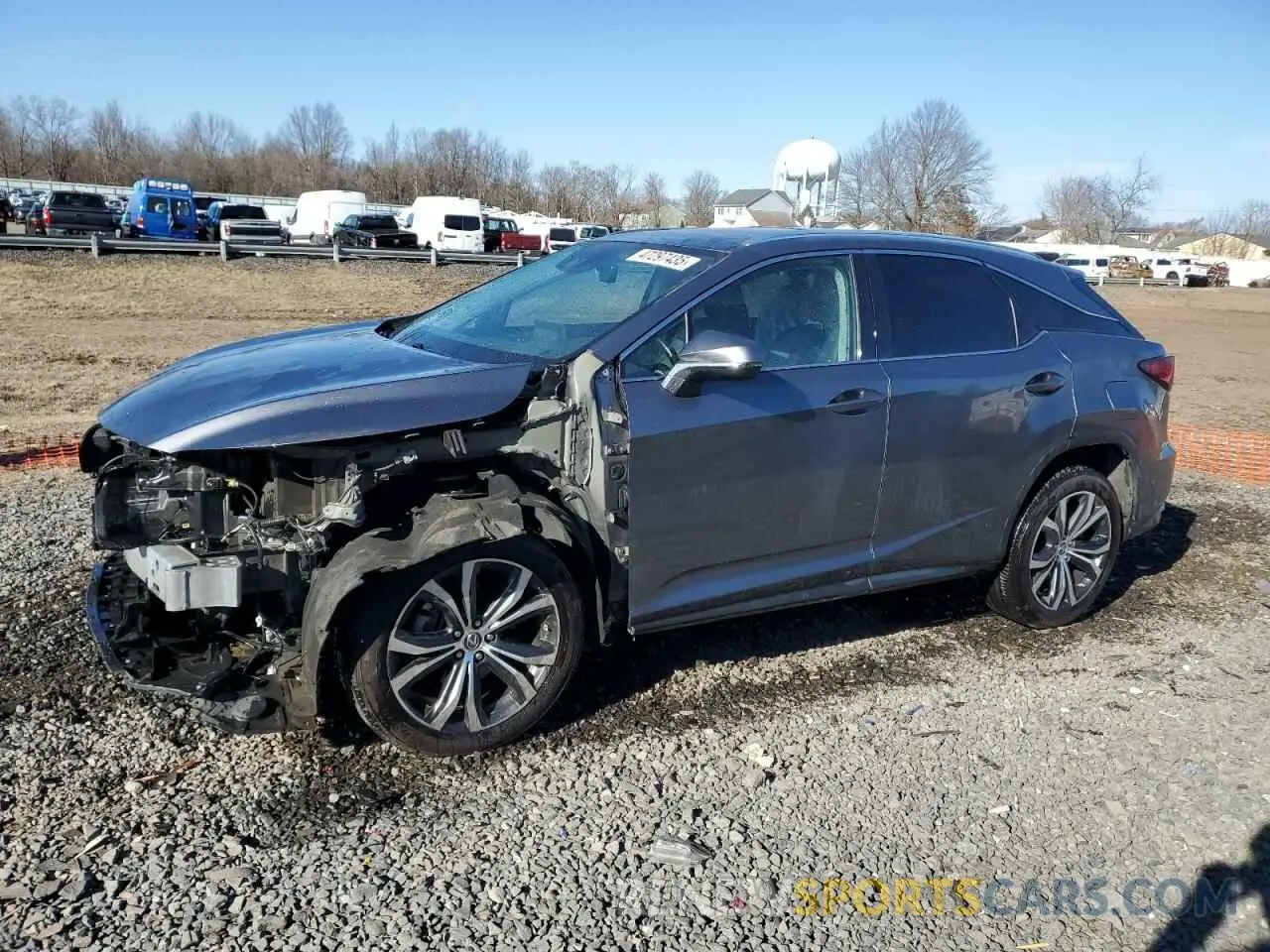 1 Photograph of a damaged car 2T2HZMDA5MC293551 LEXUS RX350 2021