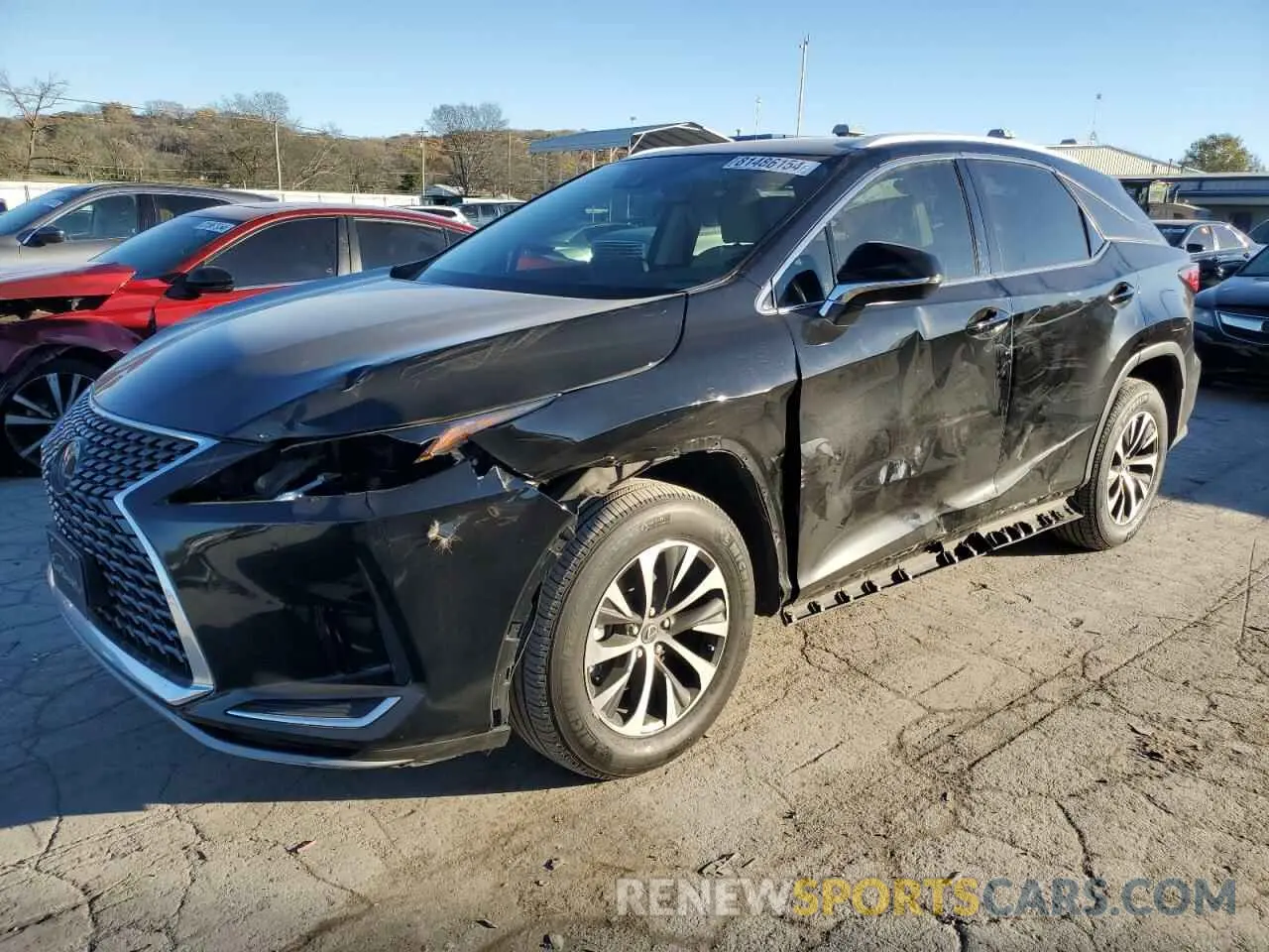 1 Photograph of a damaged car 2T2HZMDA5MC296739 LEXUS RX350 2021