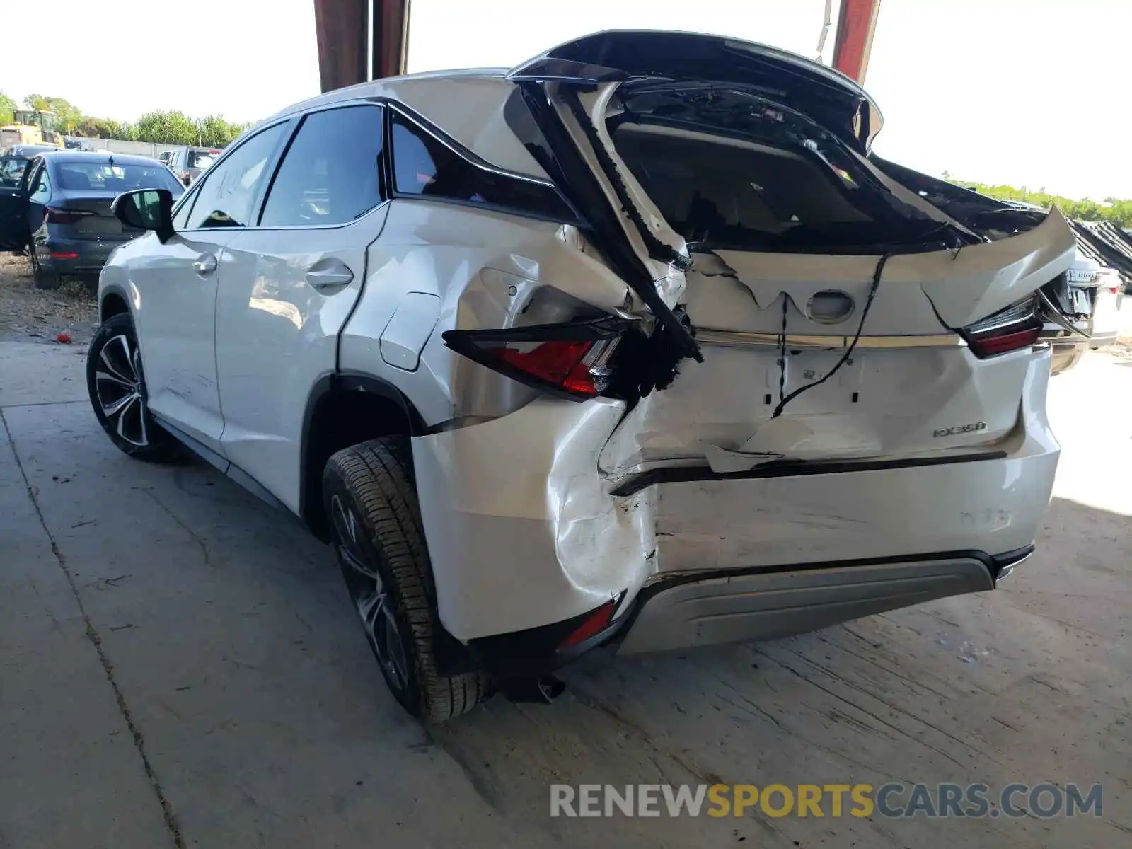 3 Photograph of a damaged car 2T2HZMDA6MC268108 LEXUS RX350 2021