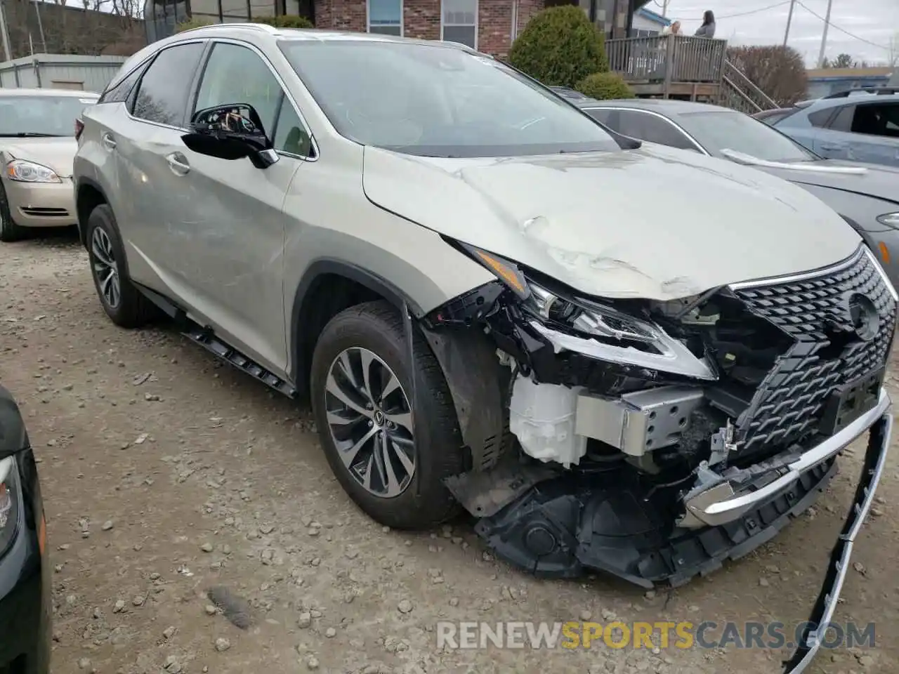 1 Photograph of a damaged car 2T2HZMDA6MC271400 LEXUS RX350 2021