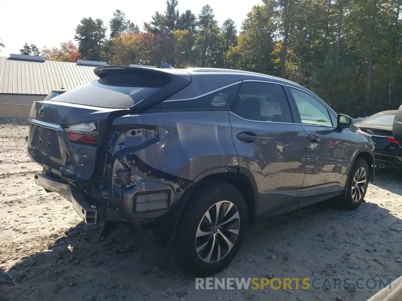 3 Photograph of a damaged car 2T2HZMDA6MC276029 LEXUS RX350 2021