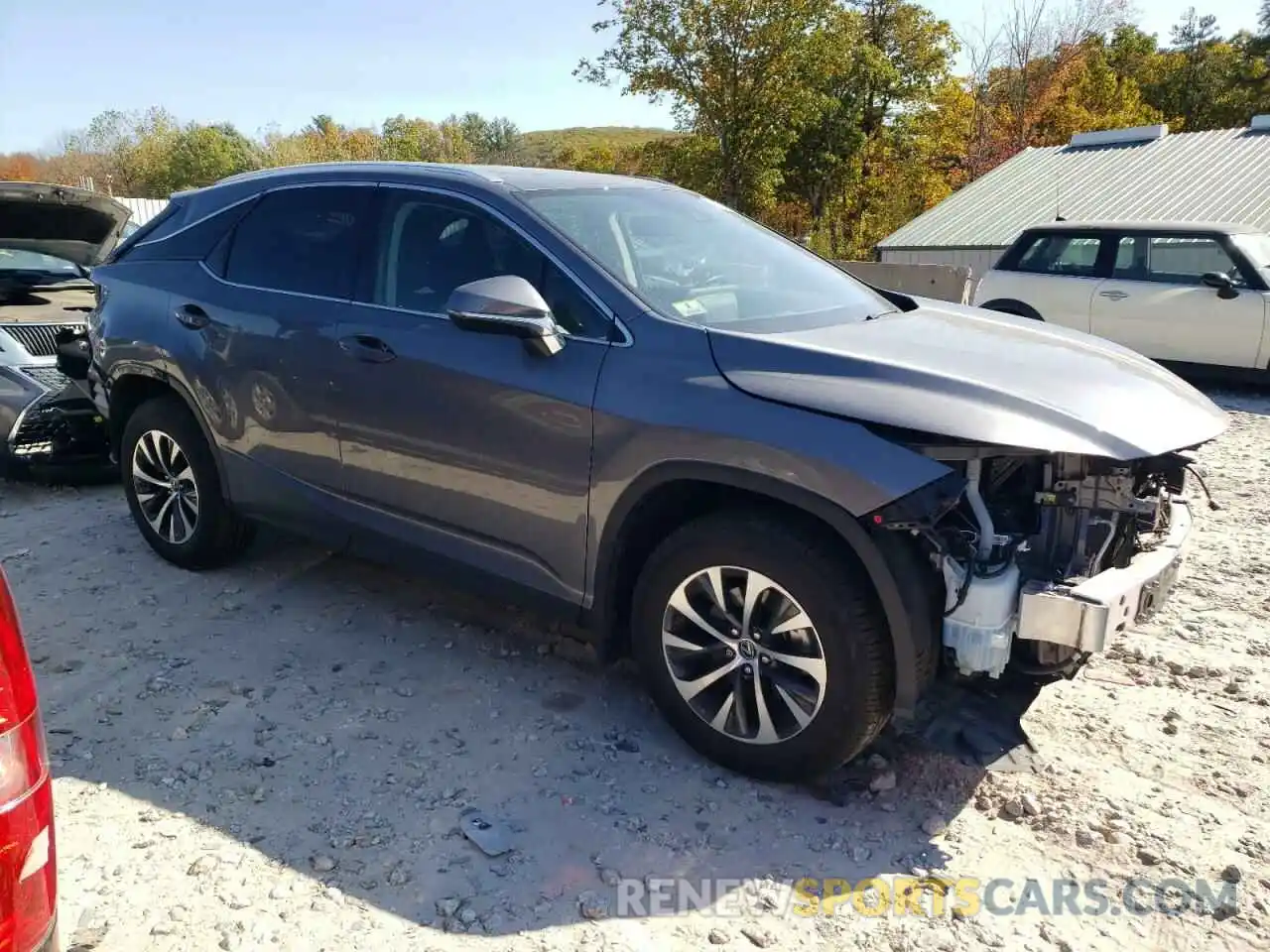 4 Photograph of a damaged car 2T2HZMDA6MC276029 LEXUS RX350 2021