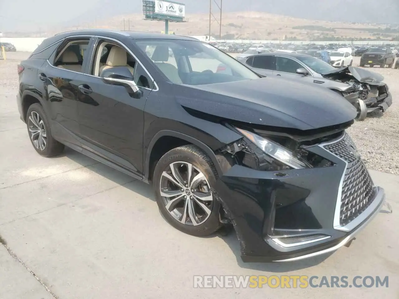 4 Photograph of a damaged car 2T2HZMDA6MC283837 LEXUS RX350 2021