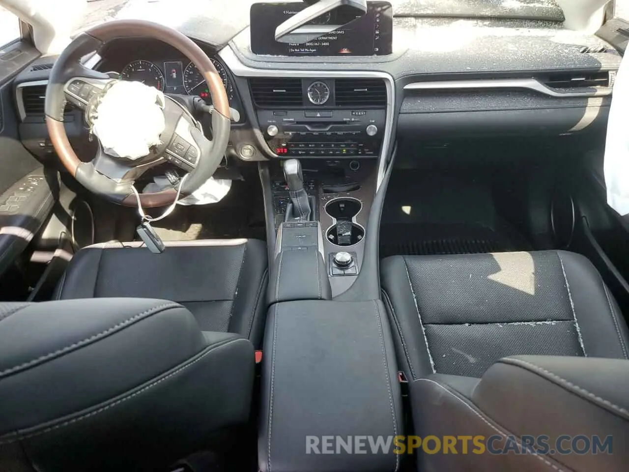 8 Photograph of a damaged car 2T2HZMDA6MC297236 LEXUS RX350 2021