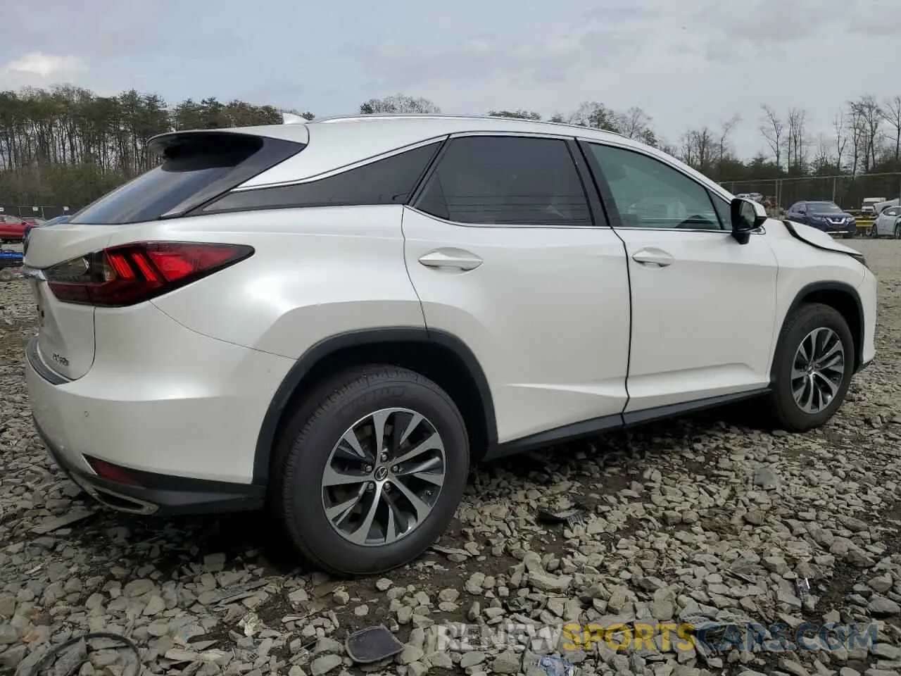 3 Photograph of a damaged car 2T2HZMDA7MC277979 LEXUS RX350 2021