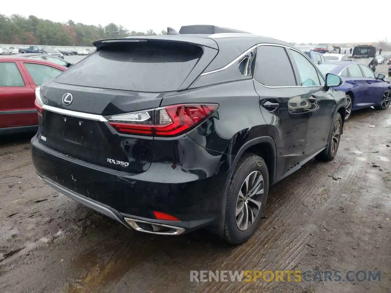 4 Photograph of a damaged car 2T2HZMDA7MC279411 LEXUS RX350 2021