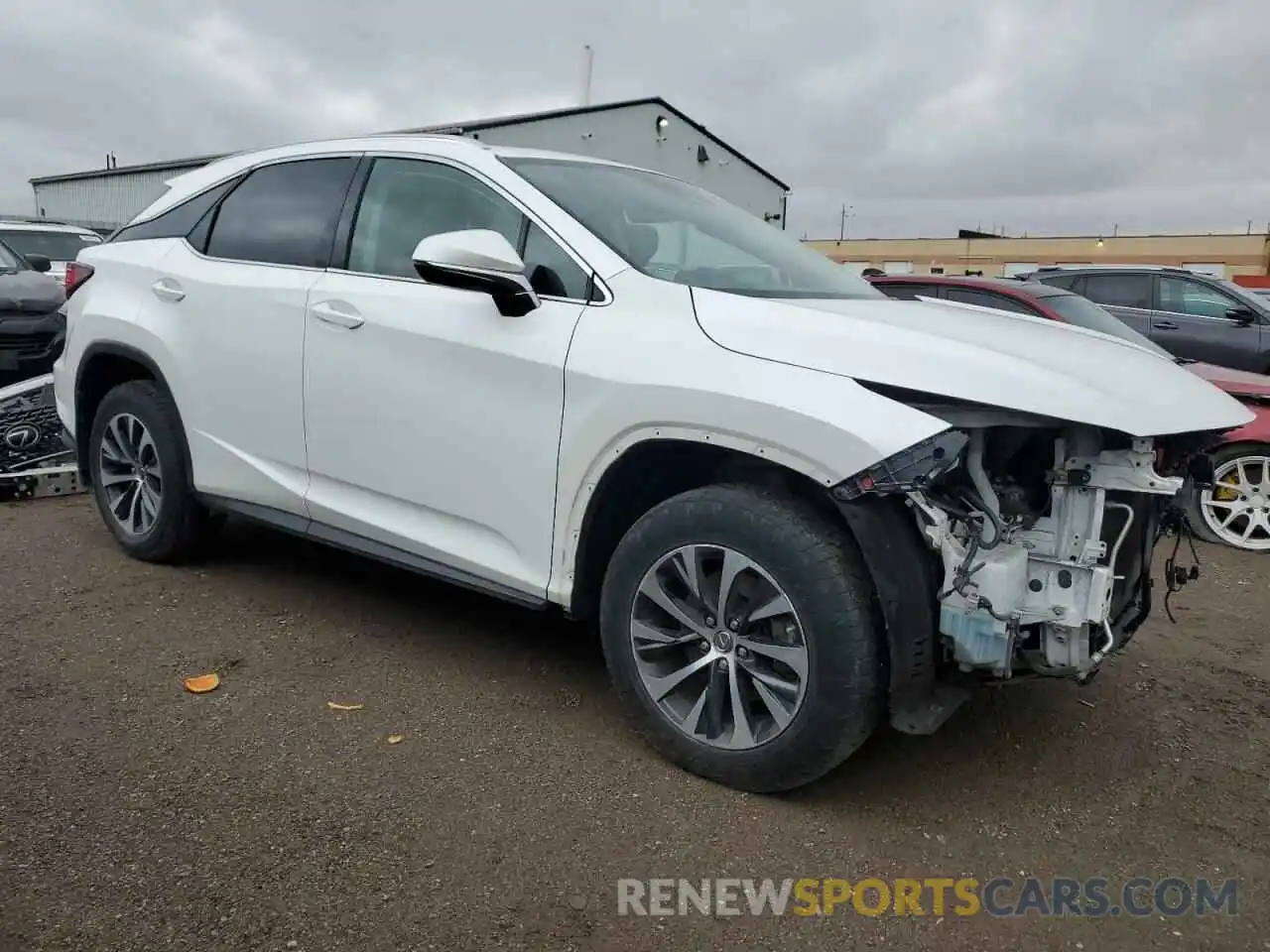 4 Photograph of a damaged car 2T2HZMDA7MC283040 LEXUS RX350 2021