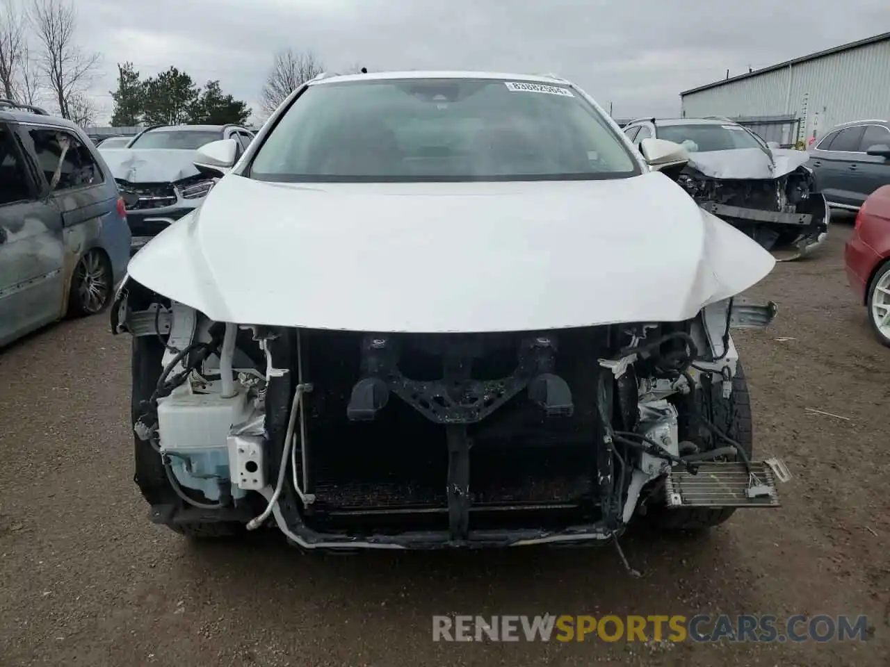 5 Photograph of a damaged car 2T2HZMDA7MC283040 LEXUS RX350 2021