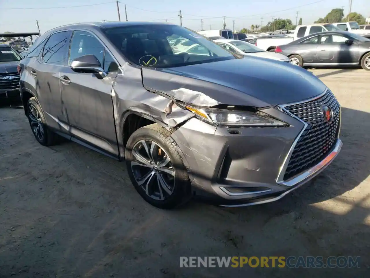 1 Photograph of a damaged car 2T2HZMDA7MC292126 LEXUS RX350 2021